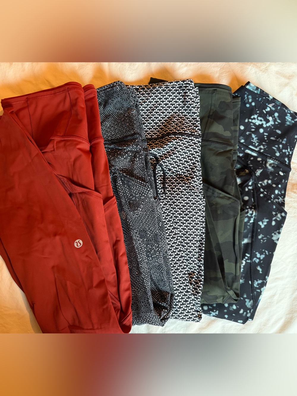 Lululemon Fast and Free Tights - Lot of 5